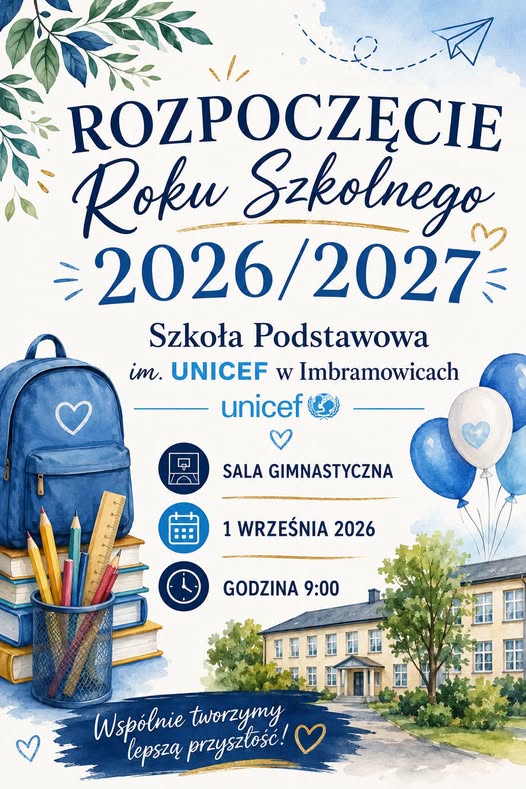 Uroczyste rozpoczęcie roku szkolnego 2026/2027