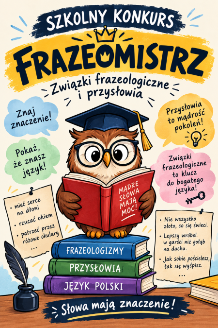 Frazeomistrz - konkurs polonistyczny