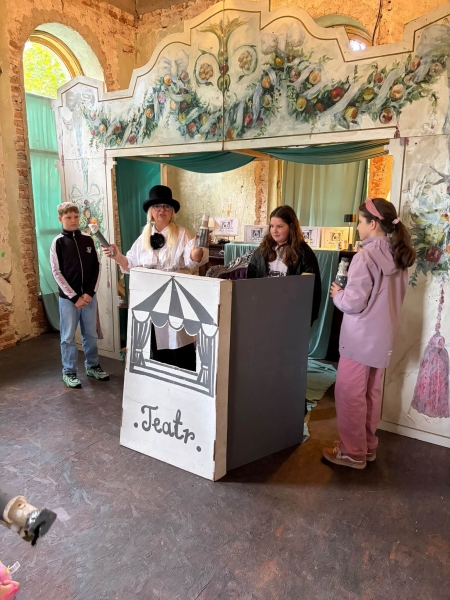 Spotkanie z baśnią, emocjami i teatrem w Pałacu w Domanicach